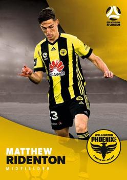 2017-18 Tap 'N' Play Football Australia #181 Matthew Ridenton Front