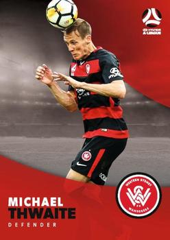 2017-18 Tap 'N' Play Football Australia #200 Michael Thwaite Front