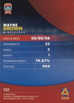 2017-18 Tap 'N' Play Football Australia - Silver #122 Wayne Brown Back