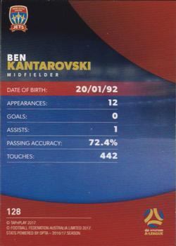 2017-18 Tap 'N' Play Football Australia - Silver #128 Ben Kantarovski Back