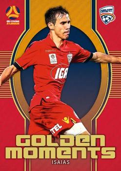 2017-18 Tap 'N' Play Football Australia - Golden Moments #GM-03 Isaias Sanchez Front