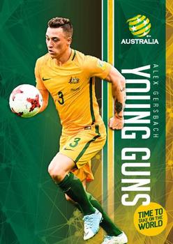 2017-18 Tap 'N' Play Football Australia - Young Guns #YG-01 Alex Gersbach Front