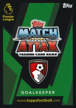 2018-19 Topps Match Attax Premier League - MT Cards #MT1 Asmir Begovic Back
