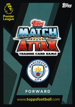 2018-19 Topps Match Attax Premier League - MT Cards #MT10 Sergio Aguero Back