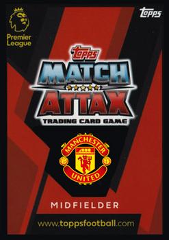 2018-19 Topps Match Attax Premier League - MT Cards #MT13 Nemanja Matic Back