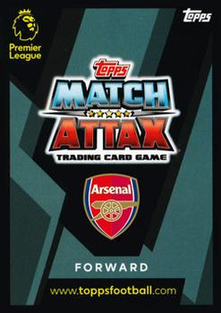2018-19 Topps Match Attax Premier League - MT Cards #MT17 Alexandre Lacazette Back