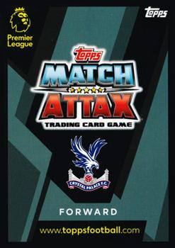 2018-19 Topps Match Attax Premier League - MT Cards #MT19 Wilfried Zaha Back