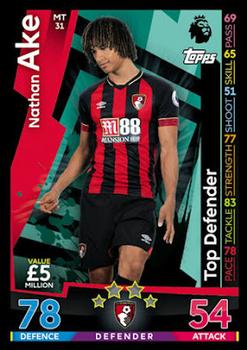 2018-19 Topps Match Attax Premier League - MT Cards #MT31 Nathan Ake Front