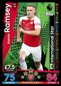 2018-19 Topps Match Attax Premier League - MT Cards #MT46 Aaron Ramsey Front