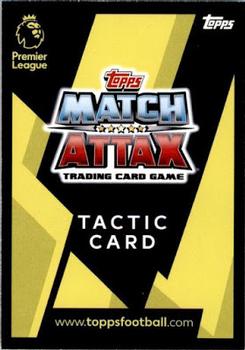 2018-19 Topps Match Attax Premier League - Tactics #T2 Agent Card Back
