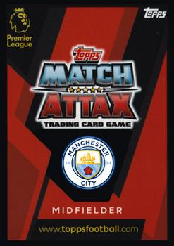 2018-19 Topps Match Attax Premier League - Silver Limited Edition #LE3S Leroy Sane Back