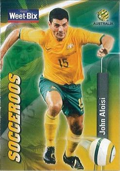 2007 Weet-Bix Socceroos #7 John Aloisi Front