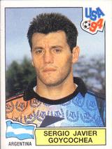 1994 Panini World Cup (International, Black Backs) #245 Sergio Goycochea Front