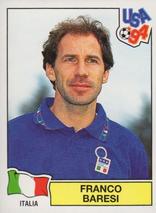1994 Panini World Cup (International, Black Backs) #304 Franco Baresi Front