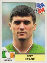1994 Panini World Cup (International, Black Backs) #330 Roy Keane Front