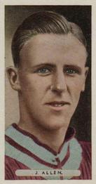 1934 Ardath Famous Footballers #13 James Allen Front