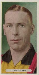 1934 Ardath Famous Footballers #31 James McClelland Front