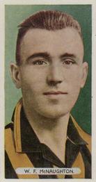 1934 Ardath Famous Footballers #35 William Frederick McNaughton Front