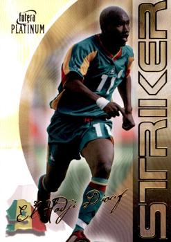 2003 Futera Platinum World Football #4 El-Hadji Diouf Front