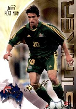 2003 Futera Platinum World Football #9 Harry Kewell Front