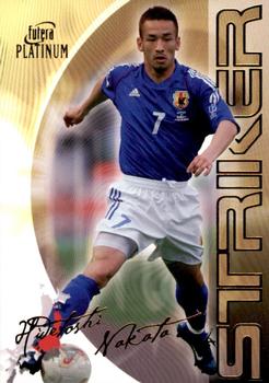 2003 Futera Platinum World Football #15 Hidetoshi Nakata Front