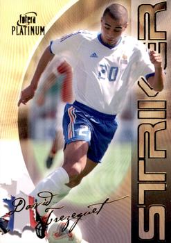 2003 Futera Platinum World Football #23 David Trezeguet Front