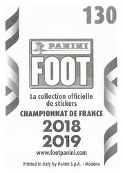 2018-19 Panini FOOT #130 Christophe Kerbrat Back