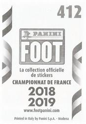 2018-19 Panini FOOT #412 Clément Grenier Back