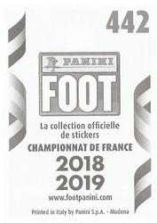 2018-19 Panini FOOT #442 Romain Hamouma Back