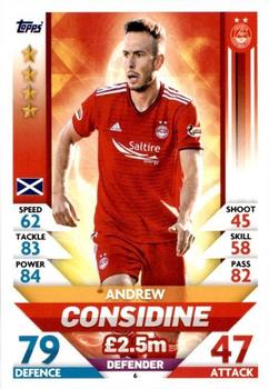 2018-19 Topps Match Attax SPFL #6 Andrew Considine Front
