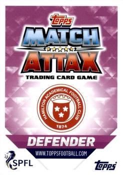 2018-19 Topps Match Attax SPFL #60 Alex Penny Back