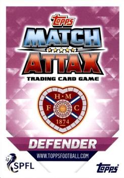 2018-19 Topps Match Attax SPFL #78 Aaron Hughes Back