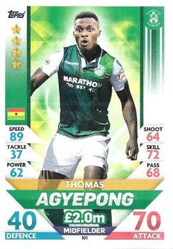 2018-19 Topps Match Attax SPFL #101 Thomas Agyepong Front