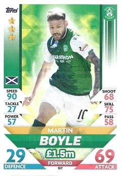 2018-19 Topps Match Attax SPFL #107 Martin Boyle Front
