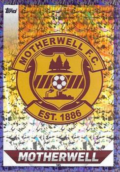 2018-19 Topps Match Attax SPFL #145 Motherwell Club Badge Front