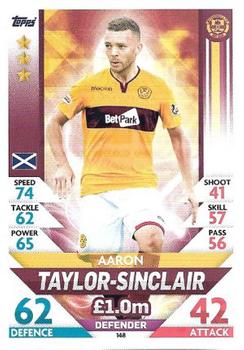 2018-19 Topps Match Attax SPFL #148 Aaron Taylor-Sinclair Front