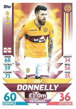 2018-19 Topps Match Attax SPFL #151 Liam Donnelly Front