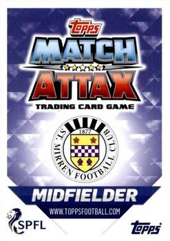 2018-19 Topps Match Attax SPFL #211 Ian McShane Back