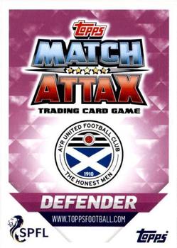 2018-19 Topps Match Attax SPFL #229 Andy Geggan Back