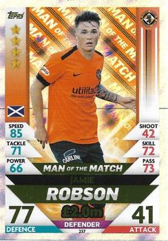 2018-19 Topps Match Attax SPFL #237 Jamie Robson Front