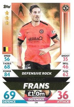2018-19 Topps Match Attax SPFL #238 Frederic Frans Front