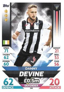 2018-19 Topps Match Attax SPFL #248 Danny Devine Front