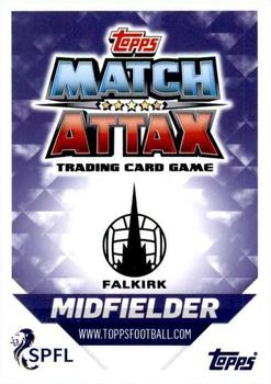 2018-19 Topps Match Attax SPFL #259 Joe McKee Back
