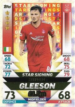 2018-19 Topps Match Attax SPFL - Star Signings #313 Stephen Gleeson Front