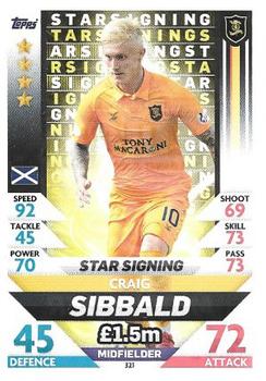 2018-19 Topps Match Attax SPFL - Star Signings #321 Craig Sibbald Front