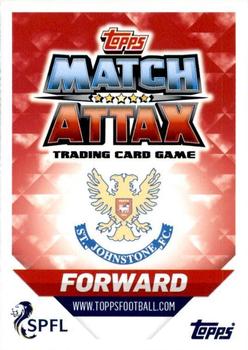 2018-19 Topps Match Attax SPFL - Star Signings #323 Tony Watt Back