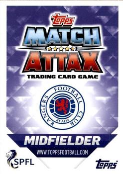 2018-19 Topps Match Attax SPFL - Mega Tin International Stars #MT29 Scott Arfield Back