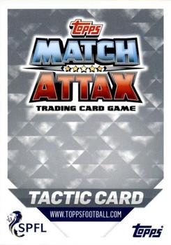 2018-19 Topps Match Attax SPFL - Tactic #T6 Possession Card Back