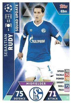 2019 Topps Match Attax UEFA Champions League Road To Madrid 19 #19 Sebastian Rudy Front