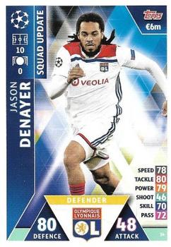 2019 Topps Match Attax UEFA Champions League Road To Madrid 19 #34 Jason Denayer Front